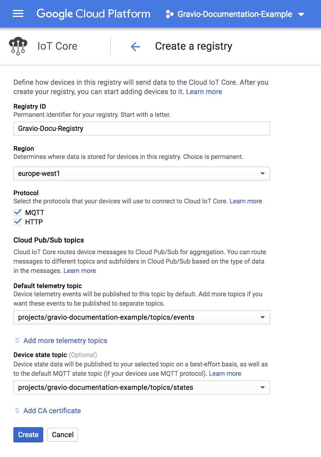 actioncomponent-mqtt-google-create-registry